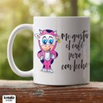 Me gusta  el café pero con leche