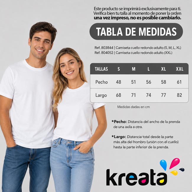 Guía de tallas